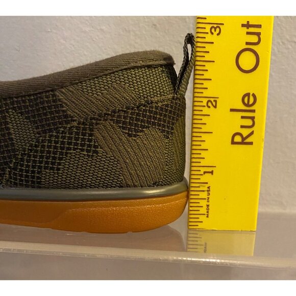 NEW Livie & Luca Joyful Little Soles Kid Camo Green Slip-On Shoes Size 13 - Picture 8 of 9